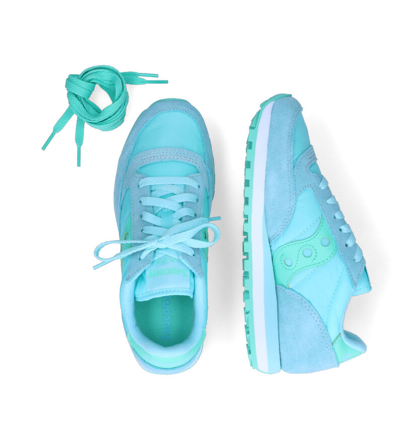 Saucony Jazz Original Groene Sneakers voor dames (302051) - geschikt voor steunzolen