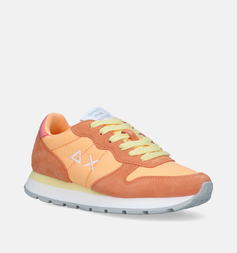 Sun 68 Ally Solid Oranje Sneakers voor dames (337552) - geschikt voor steunzolen