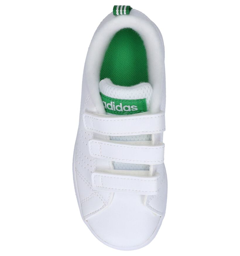 adidas Advantage Clean Baskets basses en Blanc en simili cuir (237171)