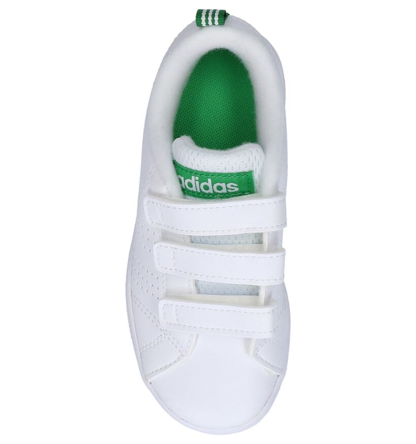 Witte Sneakers adidas VS Advantage Clean in kunstleer (237171)