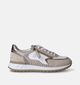 Nathan-Baume Beige Veterschoenen voor dames (356265) - geschikt voor steunzolen