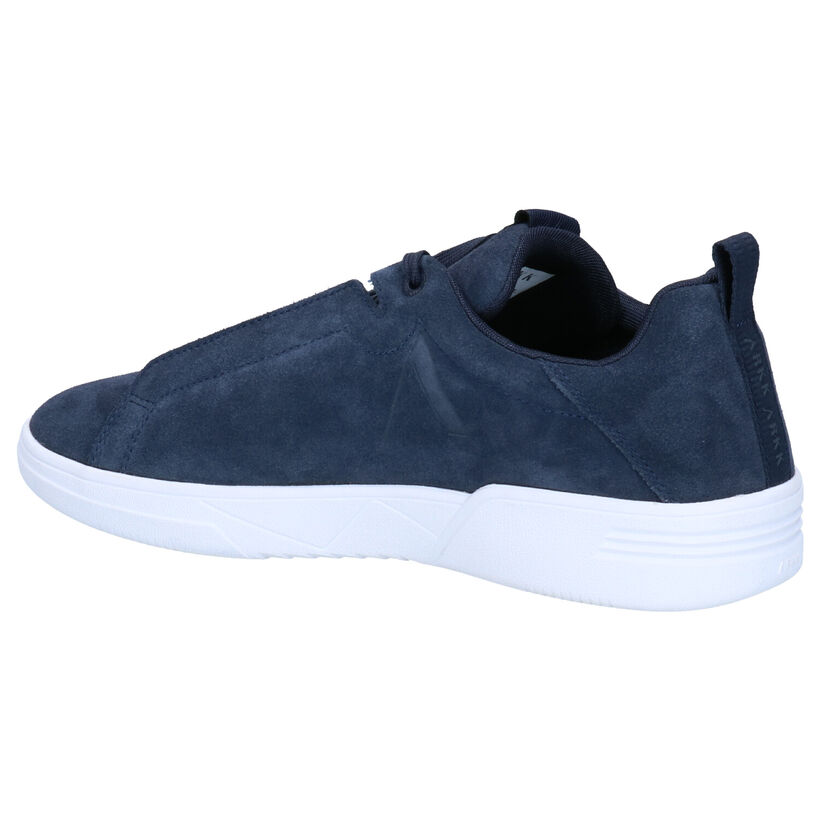 ARKK Uniklass Chaussures à lacets en Bleu en daim (271000)
