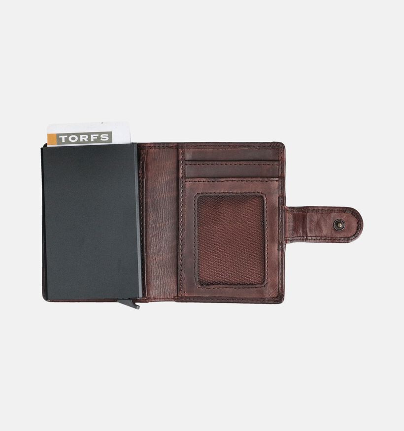 Bear Design Porte-monnaie zipp&eacute; en Marron pour femmes, hommes (375827)