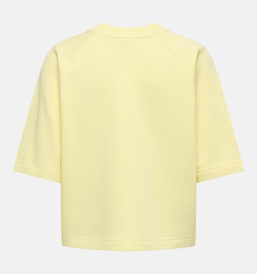 JDY Olivia 2/4 Power Gele T-shirt voor dames (380323)