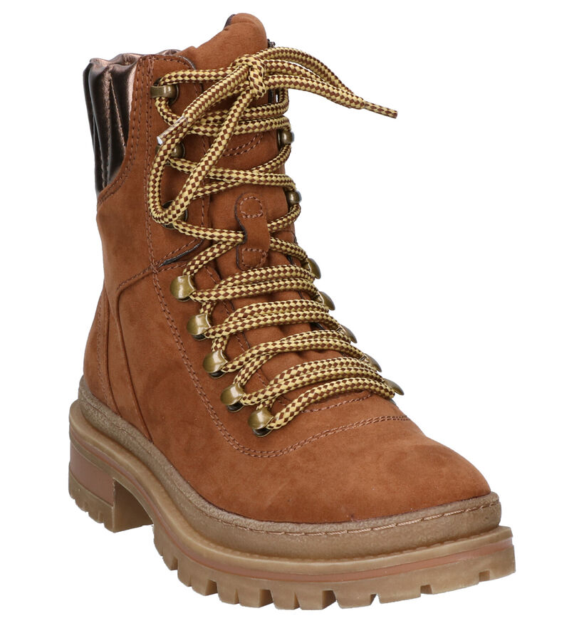 Dazzle Boots à lacets en Bleu foncé pour femmes (256593)