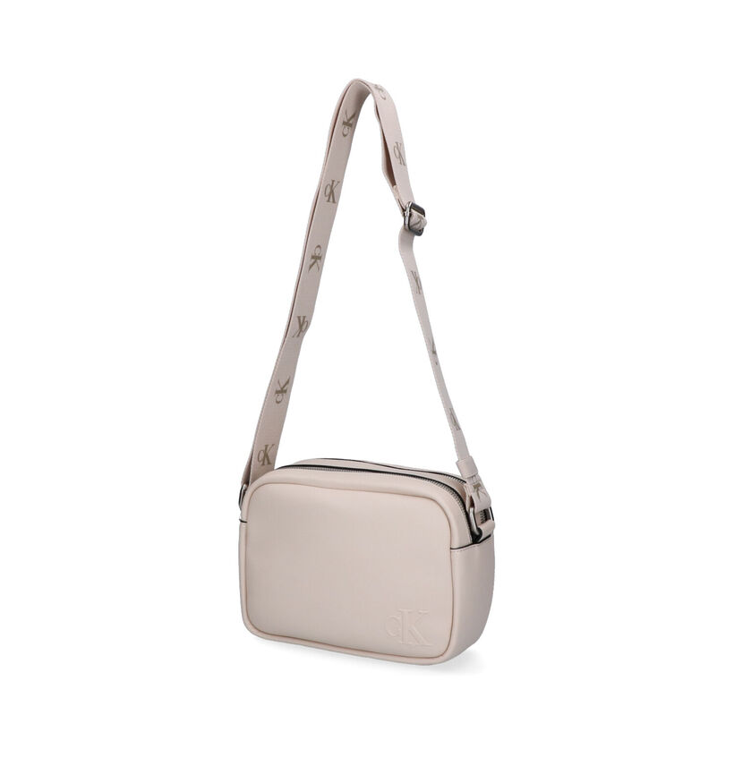 Calvin Klein Accessoires Ultralight Ecru Crossbody Tas in kunstleer (311149)