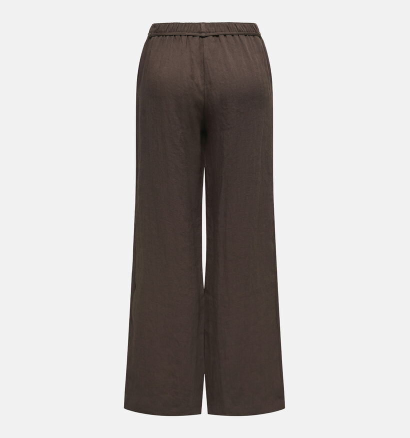JDY Finn Pantalon classique en Brun fonc&eacute; pour femmes (378307)