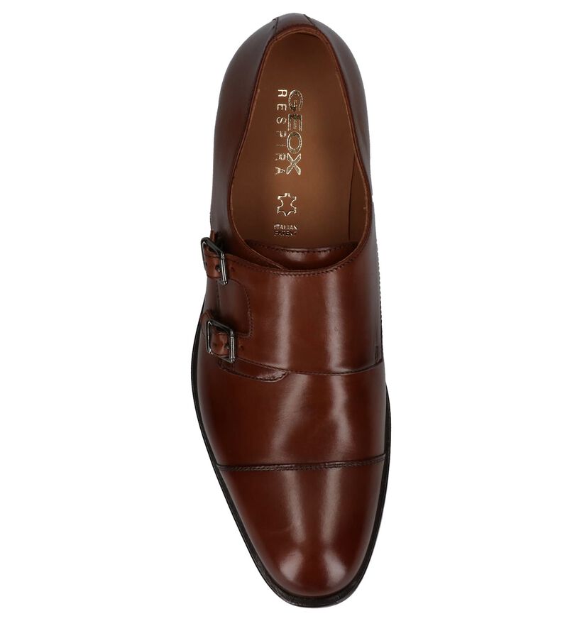 Cognac Geox Schoenen met Gesp, , pdp