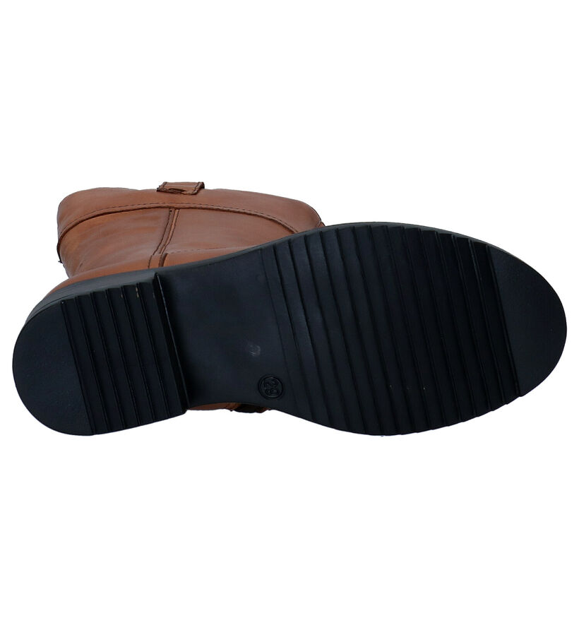 Loli Laly Bottes hautes en Cognac en cuir (298605)