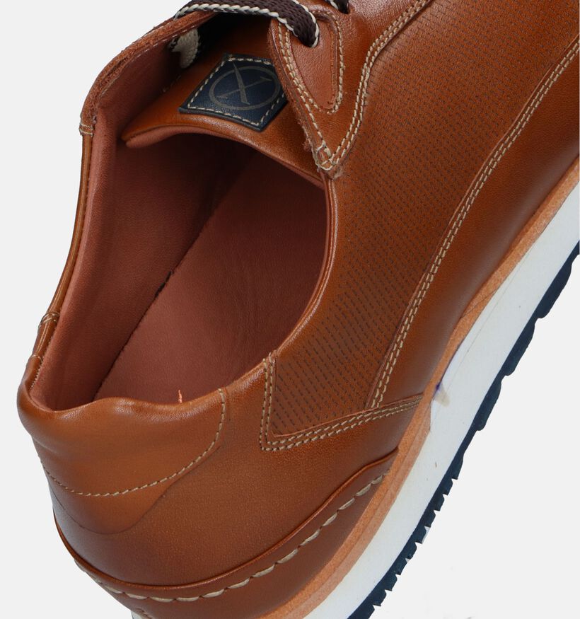 Ambiorix Icarius Chaussures à lacets en Bleu Ambiorix Icarius Chaussures à lacets en Cognac pour hommes (327719) - pour semelles orthopédiques
