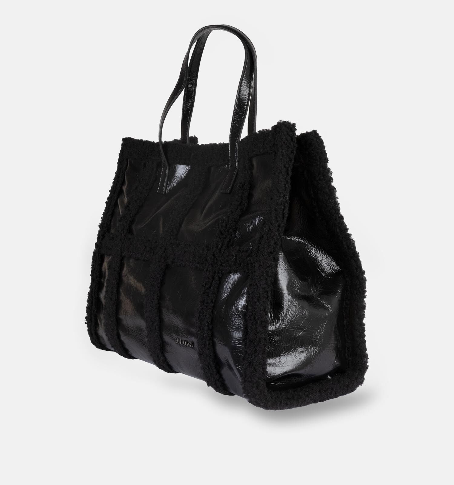 Bulaggi Lammy Zwarte Shopper tas met rits Dames Shoppers