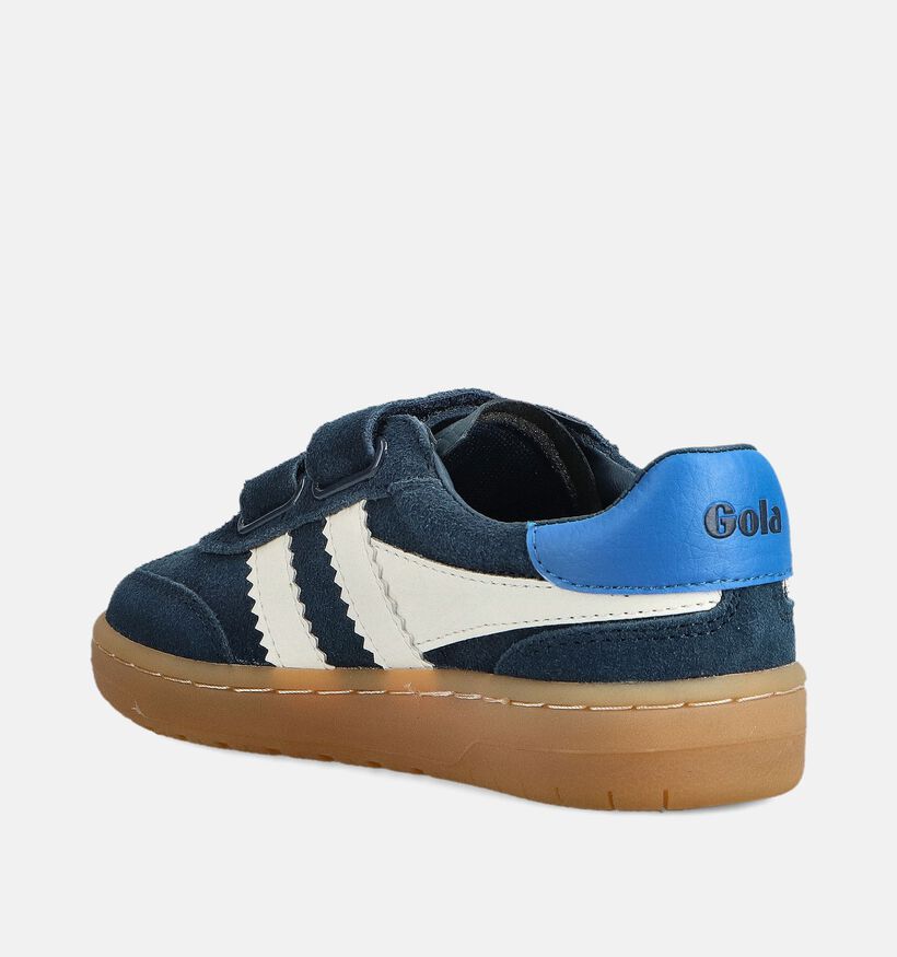 Gola Velcroschoenen Blauw voor jongens, meisjes (360985) - geschikt voor steunzolen