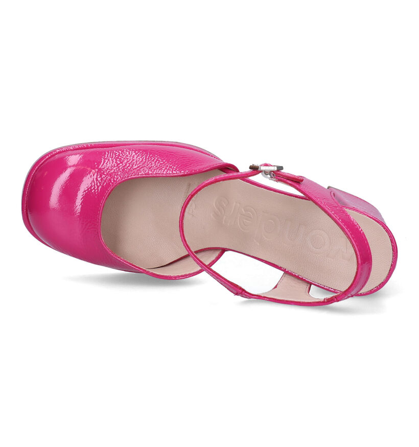 Wonders Escarpins slingback en Fuchsia pour femmes (325426)