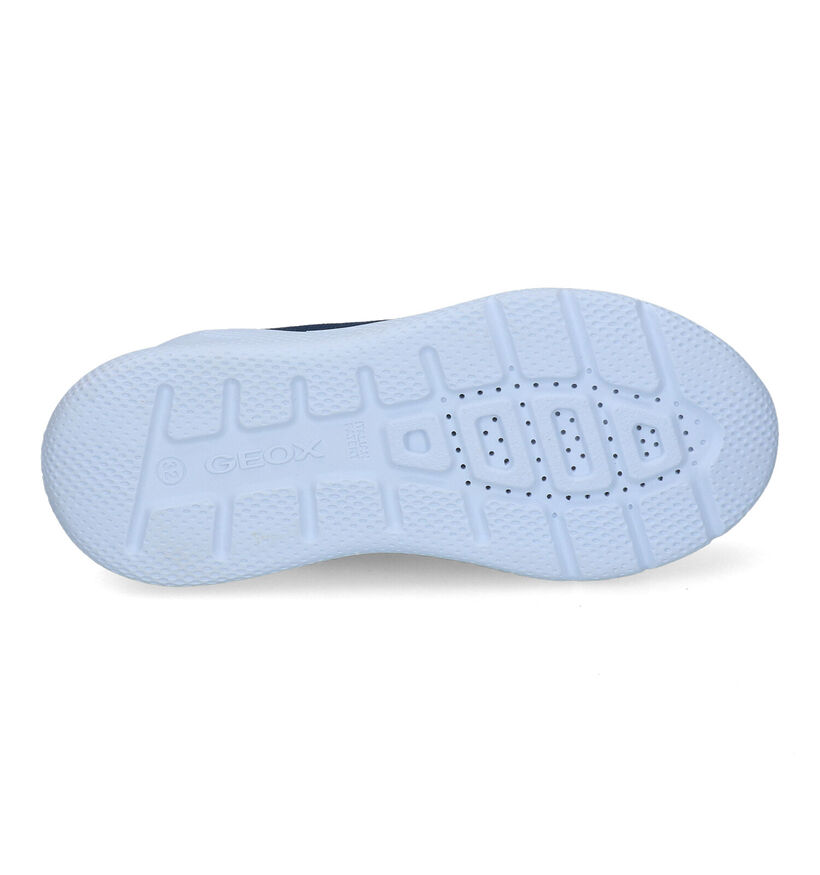 Geox Sprintye Baskets en Bleu pour garçons (302611) - pour semelles orthopédiques