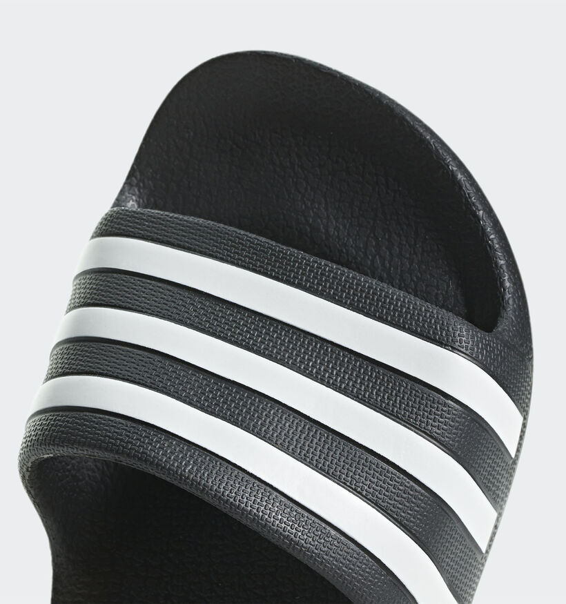 adidas Adilette Aqua Zwarte Slippers voor meisjes, jongens (350088)