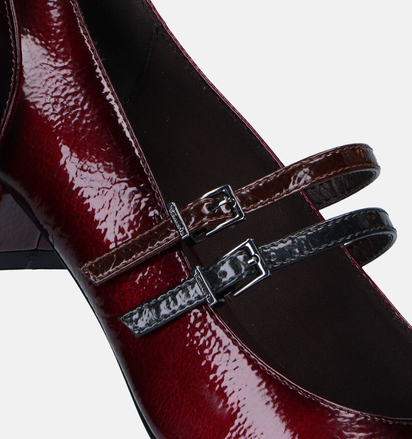 Tamaris Zwarte Pumps met riempje voor dames (344637)