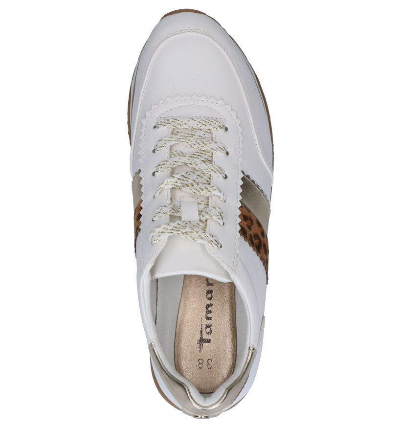 Tamaris Witte Sneakers in kunstleer (283079)