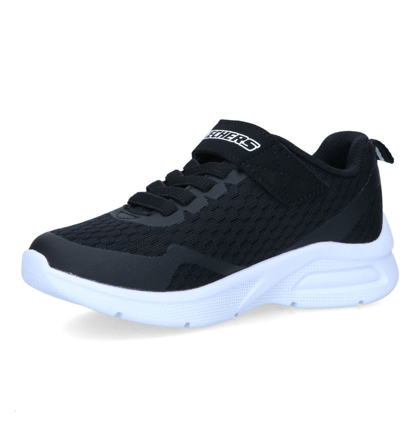 Skechers Mocrospec Max Zwarte Sneakers in kunststof (302934)