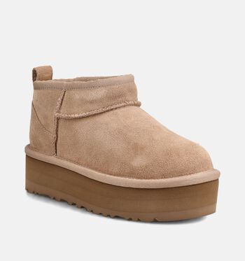 UGG Ultra Mini Boots SAN SAND/CHESTNUT/LIGHT BRONZE
