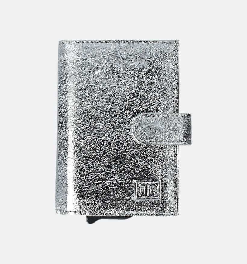 Double-D Zilveren Kaartenhouder voor dames (375965)