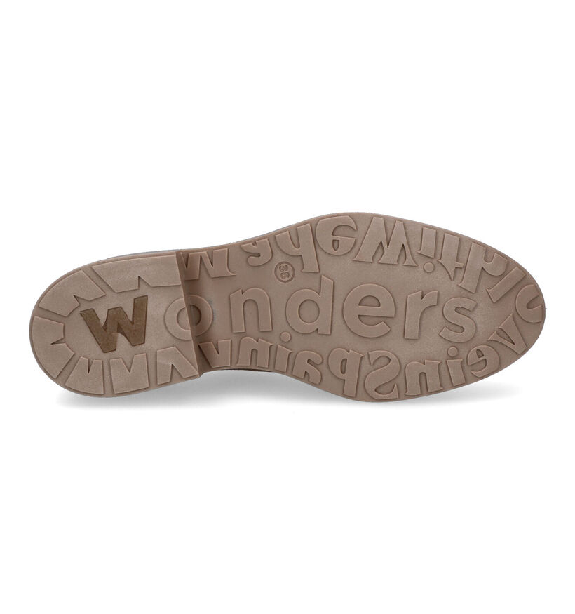 Wonders Chaussures à lacets en Taupe pour femmes (317242)