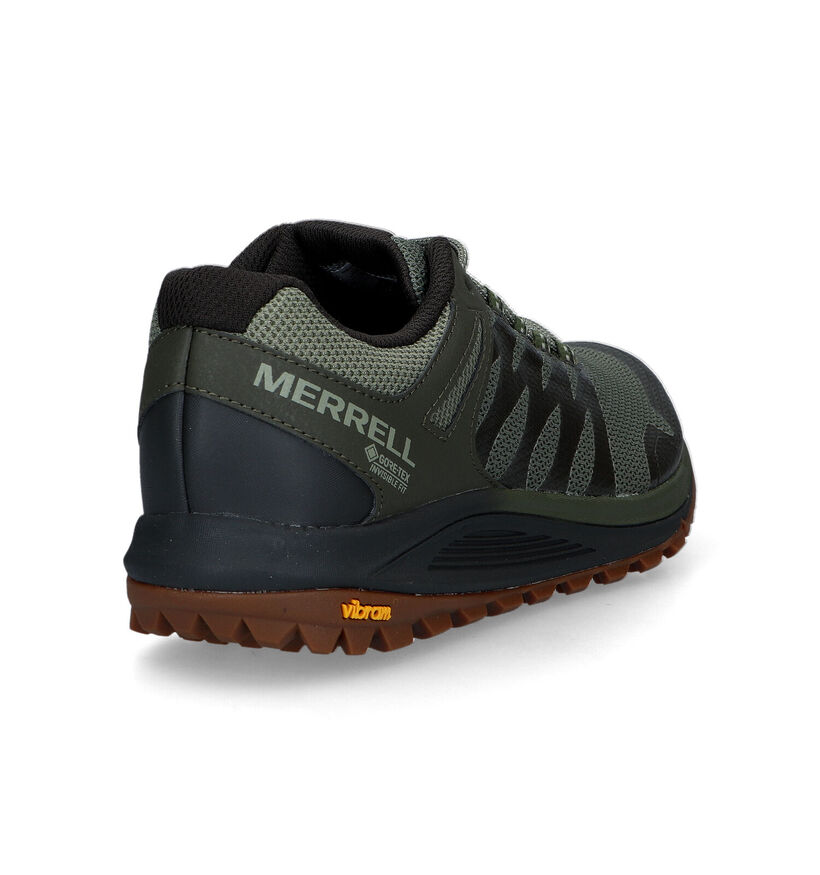 Merrell Nova 2 Mid GTX Chaussures de randonnée en Vert pour hommes (310195) - pour semelles orthopédiques