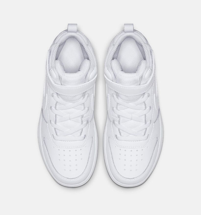 Nike Court Borough MID 2 PS Witte Sneakers voor meisjes, jongens (347942)
