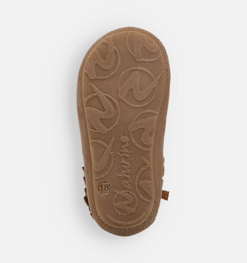 Naturino July Cognac Babyschoenen voor meisjes, jongens (364288) - geschikt voor steunzolen