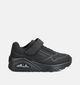Skechers Uno Air Blitz Baskets basses en Noir pour filles, garçons (360973) - pour semelles orthopédiques