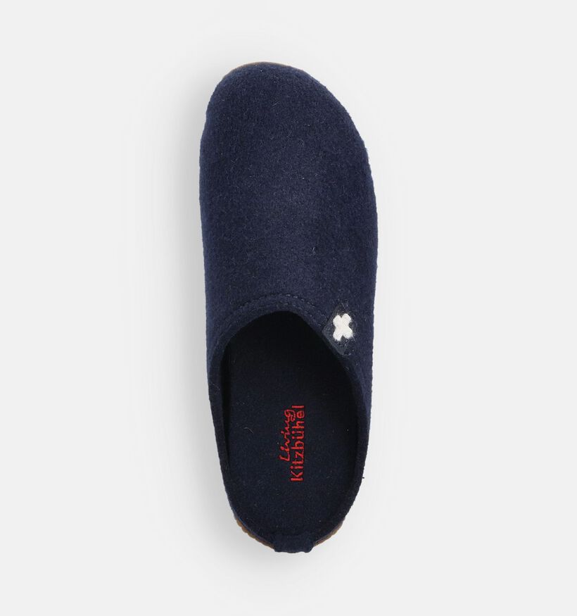 Living Kitzbühel Donkerblauwe Pantoffels voor dames (364880) - geschikt voor steunzolen