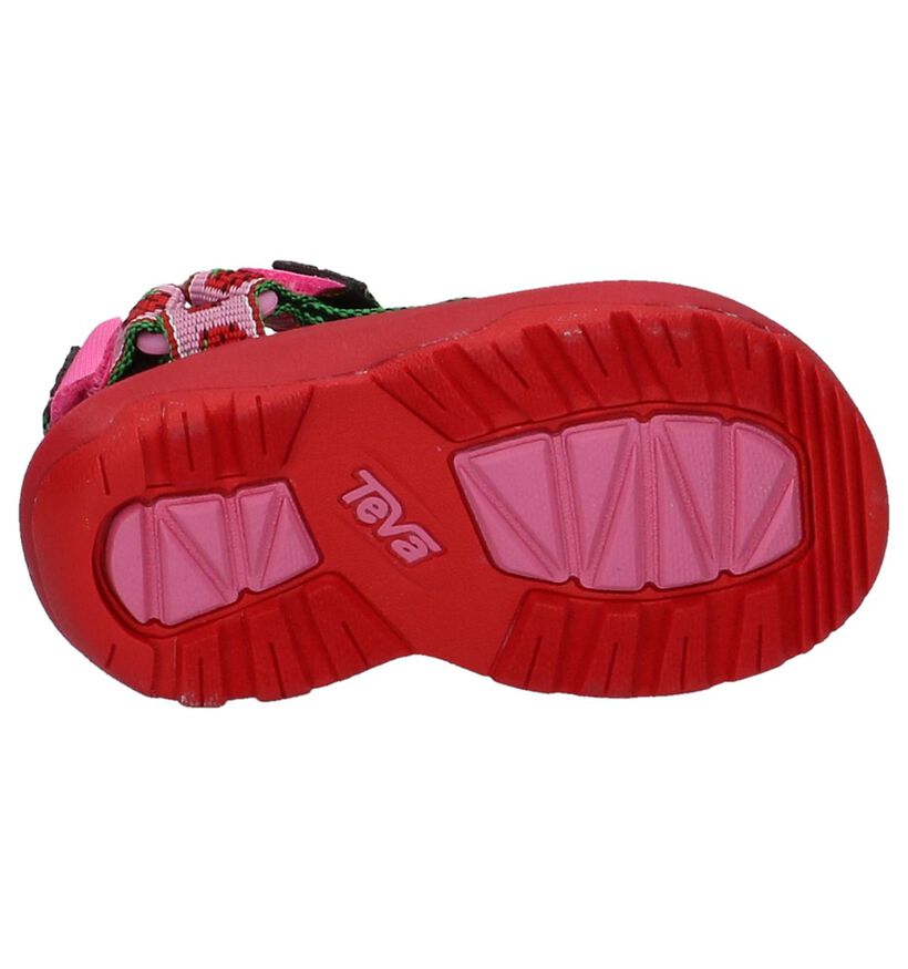 Teva Hurricane Sandales pour bébé en Rose en textile (212530)