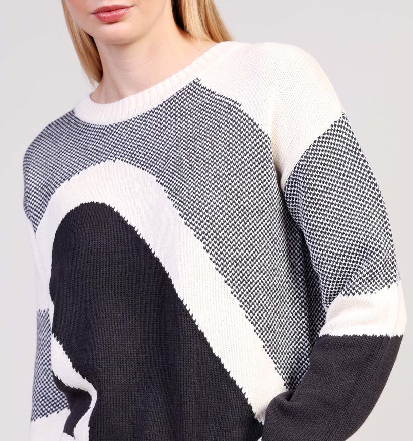 comma casual identity Grijze Trui comma casual identity Grijze Trui voor dames (364862)