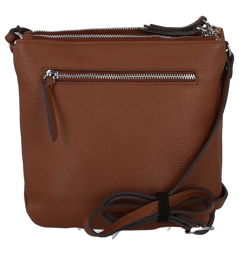 Cognac Crossbodytas Mazarin Lea in leer (244898)