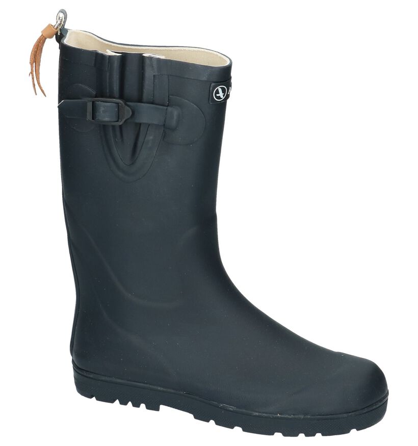 Aigle Woody Pop Bottes de pluie en Vert kaki pour filles, garçons (124211)