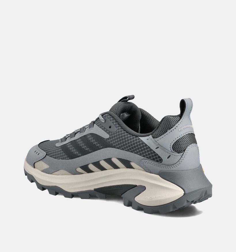 Merrell Moab Speed 2 Grijze Wandelschoenen voor heren (363648) - geschikt voor steunzolen