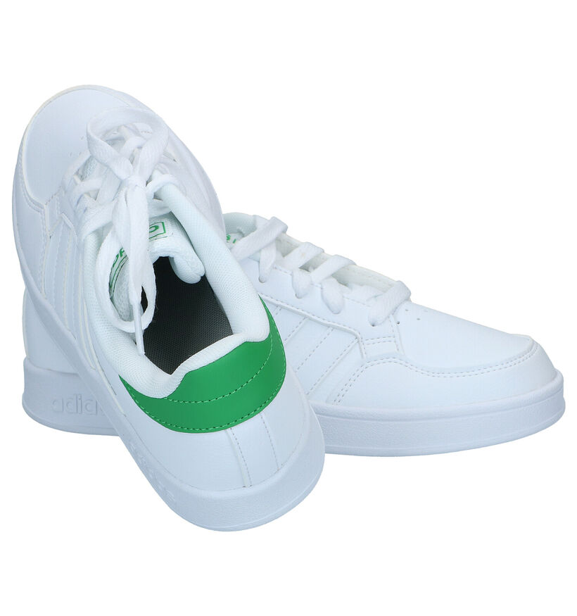 adidas Breaknet K Zwarte Sneakers voor jongens, meisjes (314991) - geschikt voor steunzolen