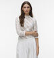 Vero Moda Kennedy Lace Blouse en Blanc pour femmes (373273)