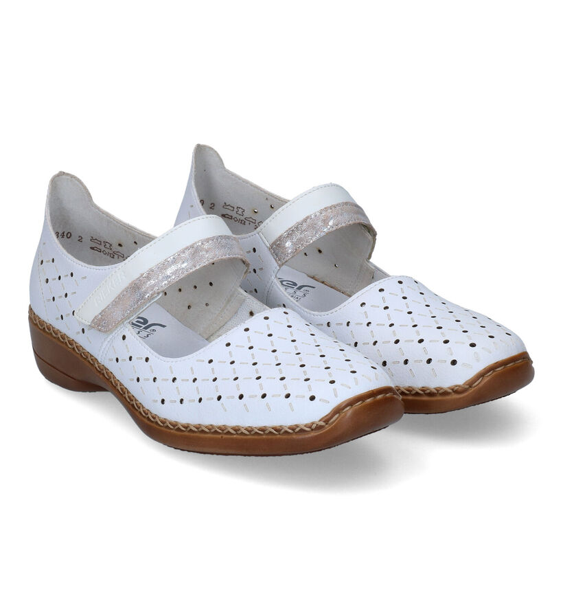 Rieker Chaussures confort en Blanc pour femmes (306781)