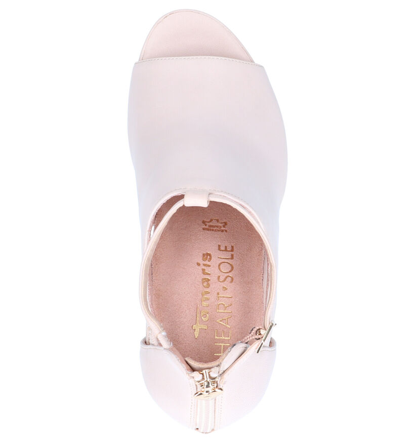 Tamaris Heart & Sole Sandales en Rose en cuir (276839)