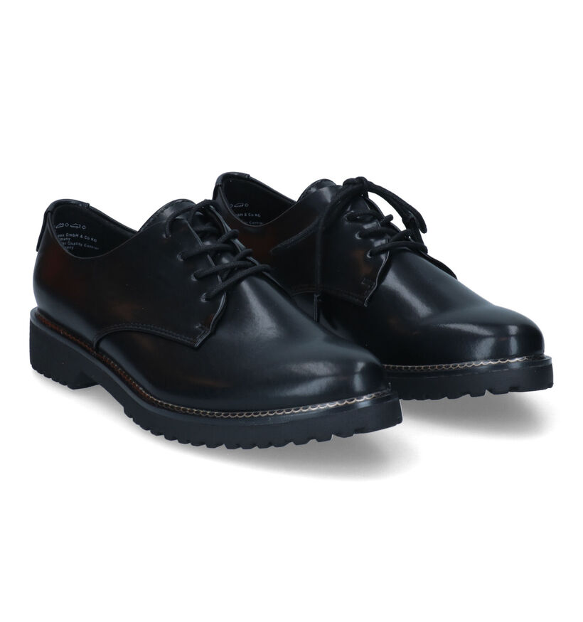 Marco Tozzi Chaussures à lacets en Noir pour femmes (326022)