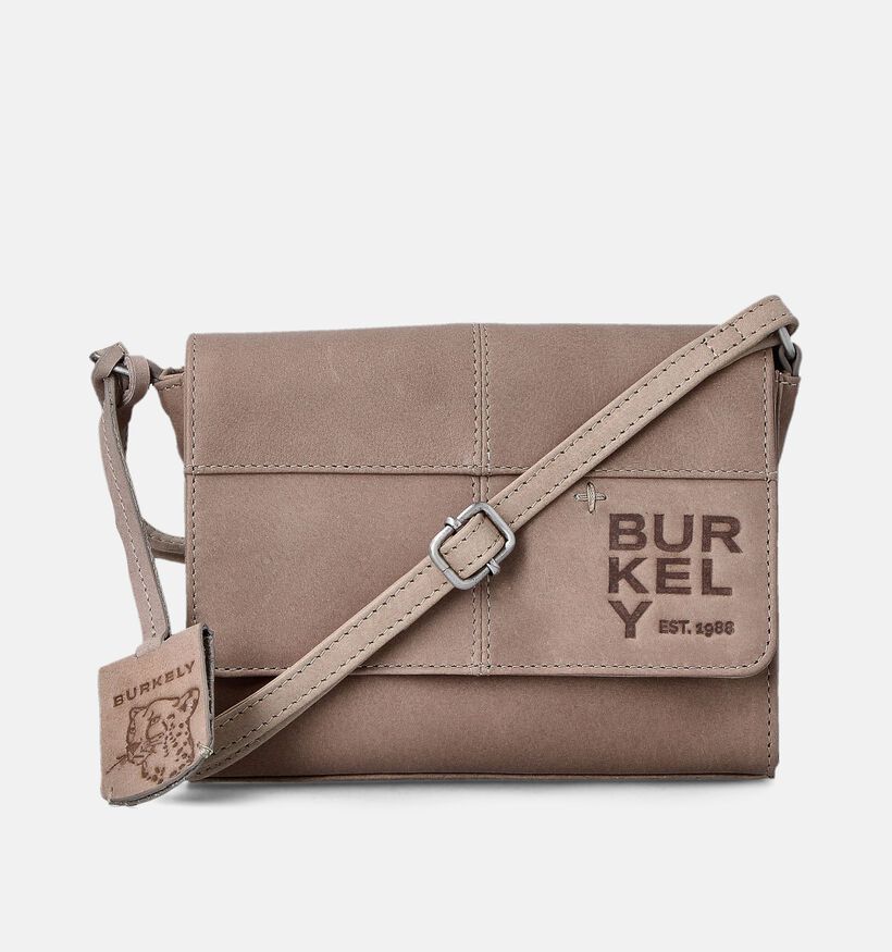 Burkely Rogue Robyn Taupe Crossbody tas voor dames (356692)