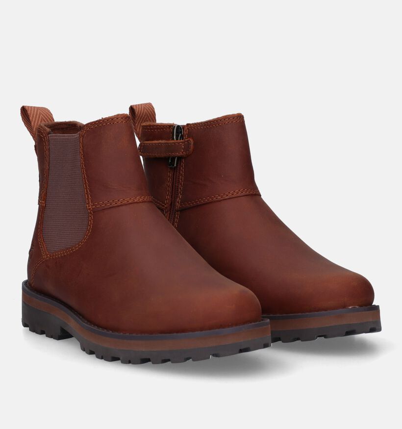 Timberland Courma Kid Chelsea Bruine Boots voor jongens, meisjes (329084) - geschikt voor steunzolen