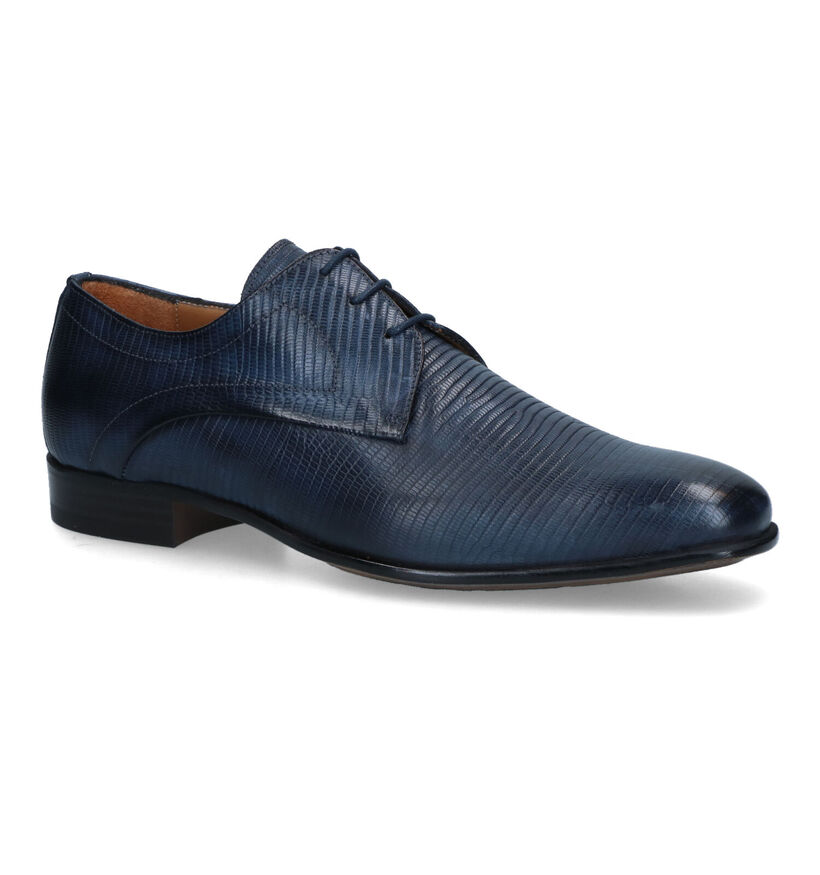 Via Borgo Chaussures classiques en Bleu pour hommes (319715)