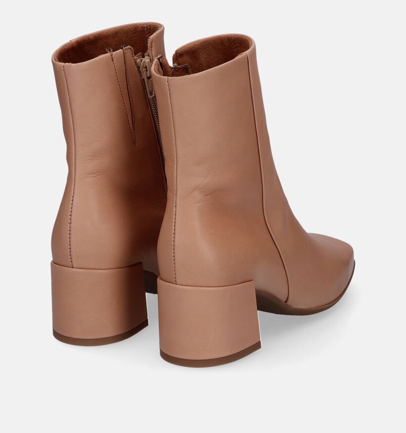 Comfort Bottines à talons en Camel pour femmes (315249)