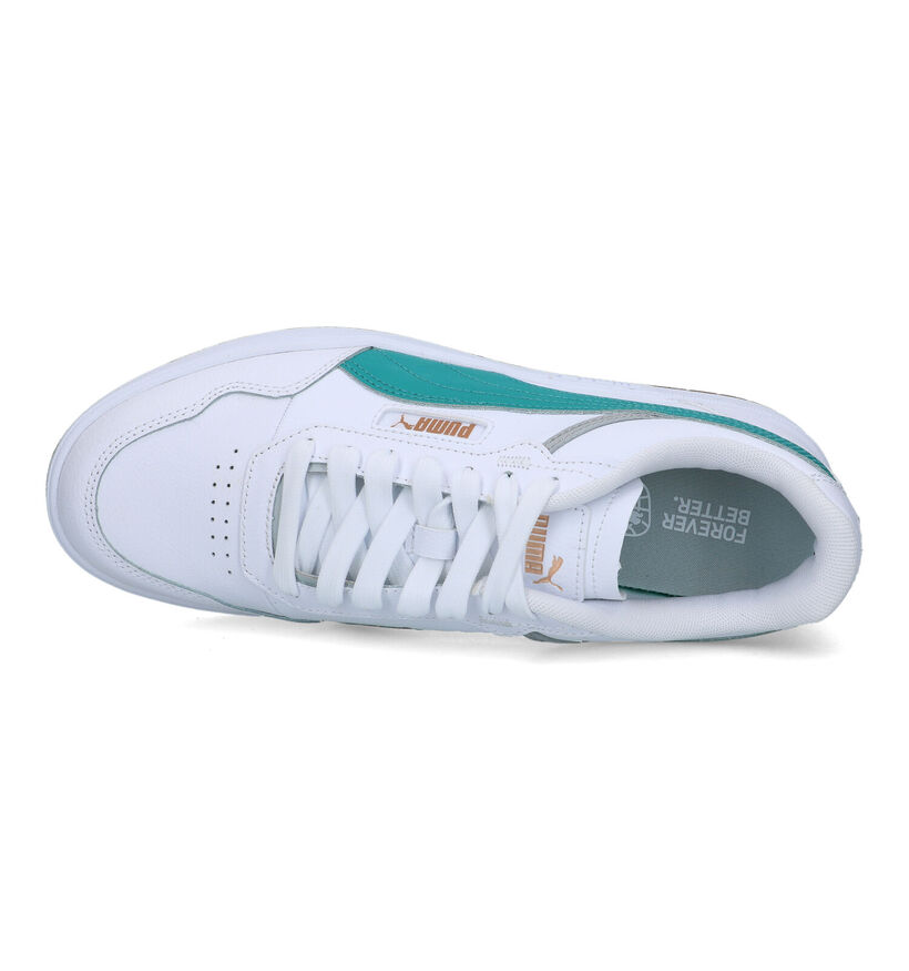 Puma Court Ultra Baskets en Blanc pour hommes (318680) - pour semelles orthopédiques