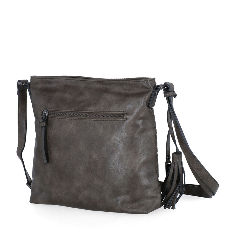 Tamaris Dalia Zwarte Crossbody Tas in leer (312987)