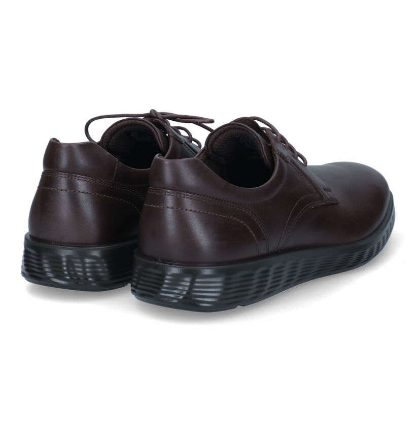 ECCO Lite Hybrid Chaussures à lacets en Noir pour hommes (336828) - pour semelles orthopédiques