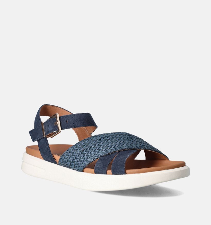 Geox Xand 2S Blauwe Sandalen voor dames (353769)