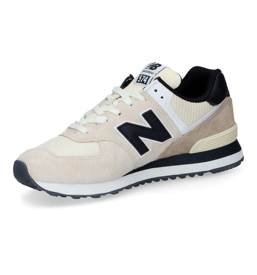 New Balance ML 574 Baskets basses en Gris pour hommes (353357) - pour semelles orthopédiques