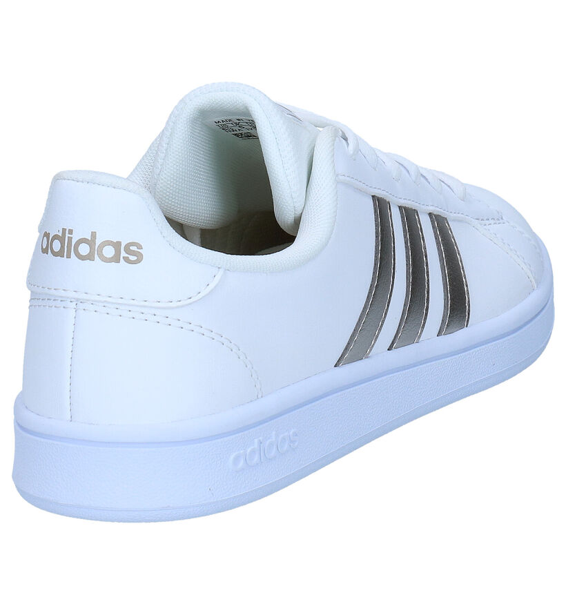 adidas Grand Court Base Witte Sneakers voor dames (341438)